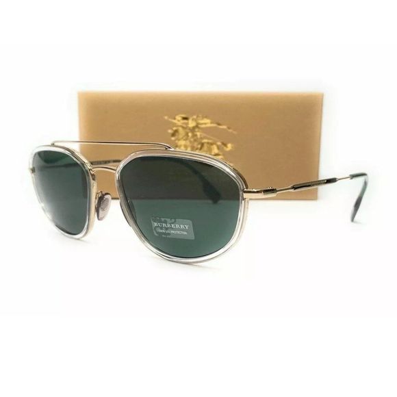 Burberry Men's Silver Sunglasses! - Picture 1 of 3